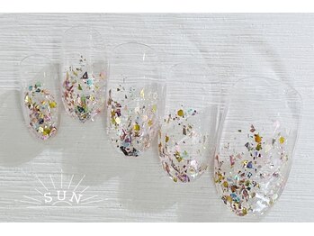 ラメグラデーション ¥6100