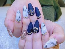 ネイルサロン ジェイ(Nail Salon J)/ニュアンス／デコ／大理石ネイル