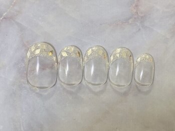 ディースタイル ネイルスタジオ(d-style)/ガラスフレンチ