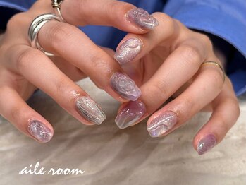 エールルーム 中目黒(aileroom)/クリアパープル ちぐはぐ