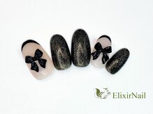 エリクサーネイル 新宿3丁目(Elixir Nail)/定額a シンプル/クーポン使用