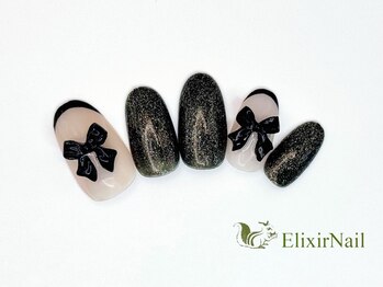 エリクサーネイル 新宿3丁目(Elixir Nail)/定額a シンプル/クーポン使用