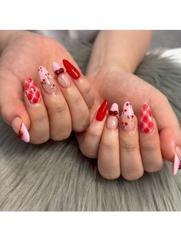 ポミーネイル 池袋店(pomynail)/さくらんぼネイル