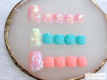 ココラーレ(cocorare)の雰囲気（通年フットネイルもデザイン豊富☆フット定額￥7000～）