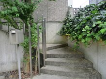 オキシデイスパ 貴志川店/玄関へ続く階段です!
