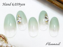 プラスネイル 自由が丘店(PLUS NAIL)/【207】定額6,039円ストーン