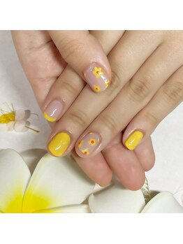 リマ(Lima)/レトロフラワーネイル