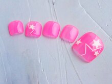 イルソーレネイル(ILSOLE NAIL)/クリアネオンカラーネイル