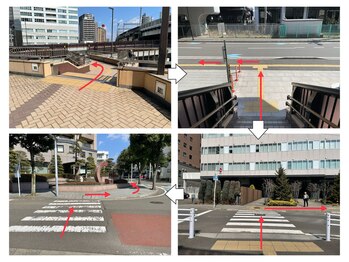 ミー(Mi)/＊アエル東側の階段を降ります＊