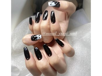 エムネイル(M)/親指ハロウィンネイル!