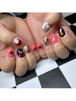 キャラクターネイル