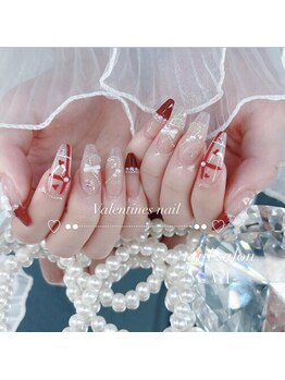 ナネイルサロン(NA nail salon)/バレンタインデザイン