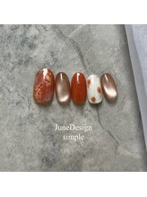 エトワールネイル 高崎筑縄町店(Etoile nail)/25年6月シンプルハンド定額