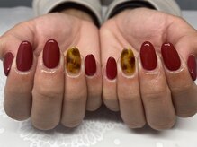 オンショントゥー(enchanteur)/べっこうネイル