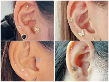 ラッシュアンドワックス ブレイブニューヨーク(Lash&Wax Brave nyc.)/耳ツボジュエリー