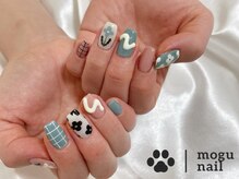 モグネイル(Mogunail)/お花ネイル/春ネイル