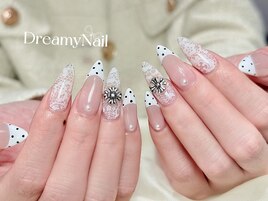 ドット/フレンチ/長出し/レース