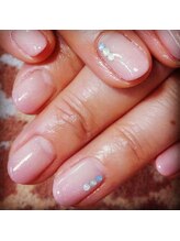 ラブブルカ テンモンカン(Lovebrka tenmonkan)/【シンプルオフィスネイル♪】