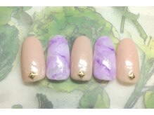 セレクトネイル ココ 秦野店(SELECT NAIL COCO)/ワンカラー＆タイダイ