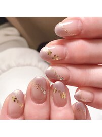 斜めフレンチネイル♪