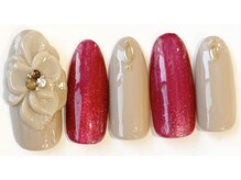 ヘアーアンドネイル ルシア(Hair&Nail Lucia)/3Dフラワーネイル