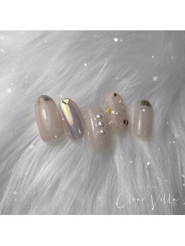 ネイルサロンクリアヴィラ(nail salon clear villa)/GirlyStyle collection ¥9990