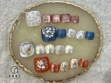 アンネ 梅田 ALLYS店(ANNE)/foot art design8月☆パラジェル