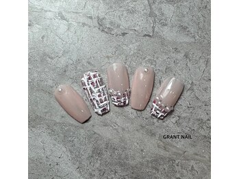 グラントネイル 和歌山店(GRANT NAIL)/ツイードネイル☆川島