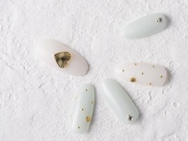 ハートスタッズネイル