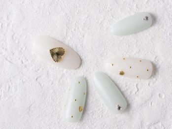 サンミーゴネイル 神戸店(Sunmego Nail)/ハートスタッズネイル