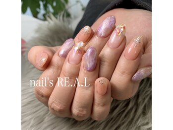 ネイルズリアル 倉敷(nail's RE.A.L)/ニュアンスネイル