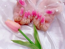 クロスサロン(CROSS &nbsp;SALON)/ワンホンチークネイル