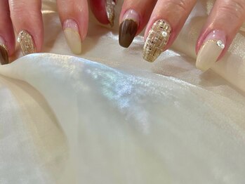 デリカ 溝の口店(DELICAT)/ツイードネイル