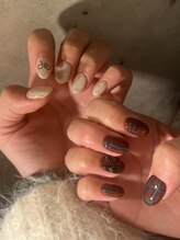 .2 セカンド/冬ネイルリボンもオススメです♪