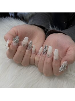 テネル 横浜(tener)/ホワイト×チェック