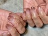 【hand】付替ワンカラーネイル　￥6000