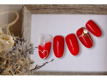 FAST NAIL 春日部店【パラジェル/ジェルネイル専門/定額/マグネット/フットネイル】/秋ネイル　ぷっくり　【11756】