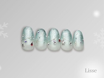 冬キラキラネイルデザイン