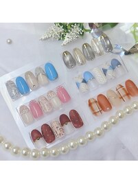 冬の定額ジェルネイル☆7700円