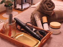 熊本宇城　肩こり頭痛リンパ専門　White-coralの雰囲気（施術後ヘアアイロンマスク完備熊本県初TE.ONお使いいただけます）