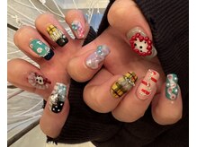 ネイルサロン シェリ(NAIL SALON Cheri)の雰囲気（やりたいを詰め込んだてんこ盛りネイル）
