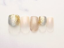 池袋ネイルサロン イイネイル(Ee-Nail)/キラキラニュアンス初回￥6500
