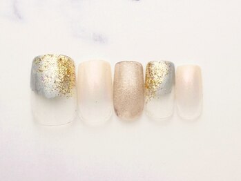 池袋ネイルサロン イイネイル(Ee-Nail)/キラキラニュアンス初回￥6500