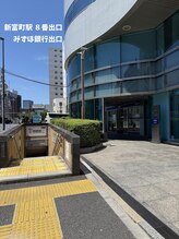キュートレ 新富町 築地店(Cuetre)/道案内１
