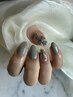 【HAND】[トレンドデザイン]クロムネイル　￥7000