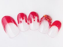 ネイルサロン ドレリッチ 大宮店(drerich)/【6990】ハロウィンフレンチ