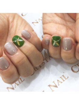 クリスタルネイル ボンベルタ橘店(CRYSTAL NAIL)/ワンカラー