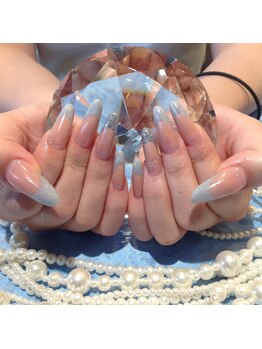 エスフィーネイルサロン リシェル(Esfy nailsalon Richer)/バーチャルフレンチネイル