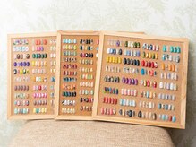 ネイルサンプルもたくさんご用意しております！