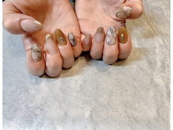 エンジェリック カラーズ(Angelic colors)/ミラーフレンチネイル